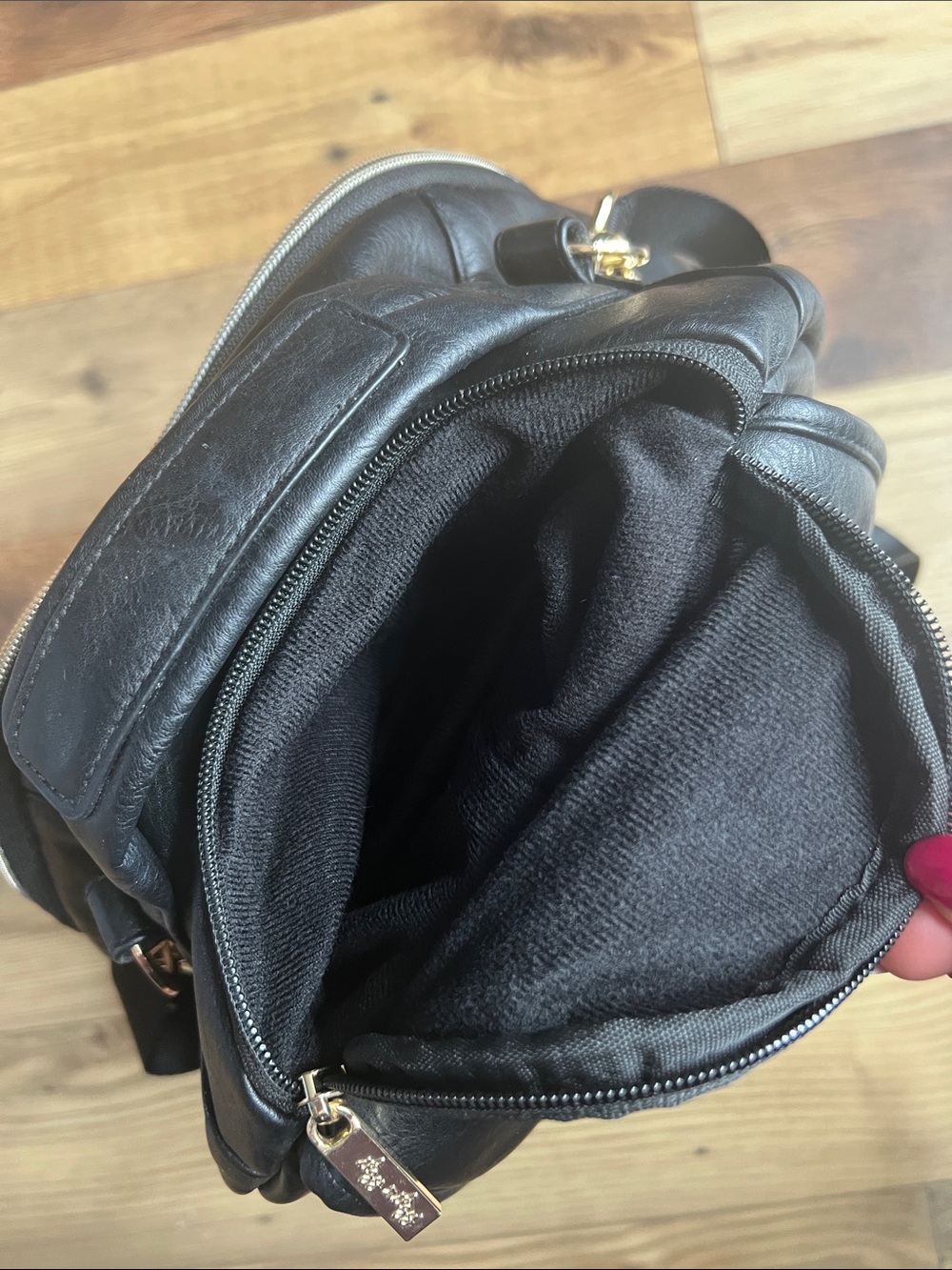 Chelsea + Cole For Itzy Ritzy Diaper Bag The Boss Studded Backpack - Picture 12 of 14
